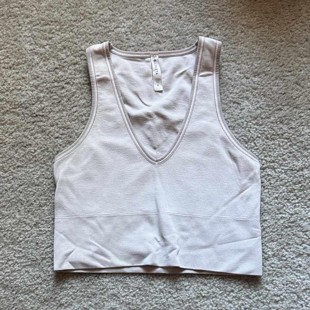 Athleta Light Beige Tank Top